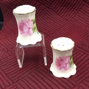 Vintage ES Prussia 1811 Salt and Pepper Shakers